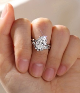 Anillos de Diamantes de Laboratorio de Lujo con Certificación IGI en Oro de 14K y 18K para Mujer, Joyería para Compromiso, Boda y Aniversario - Product Image 1