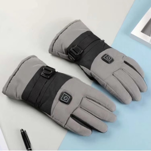 Gants d'hiver chauds en tissu pour homme, compatibles écran tactile, antidérapants, avec logo personnalisé - Product Image 1