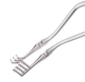 Retractores Cono Medic Instrument (3x4 Puntas Cónicas/Afiladas) Retractor Beckman Weitlaner 16.5cm Clase II Uso Hospitalario por SurgiRight - Product Image 2