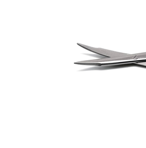 กรรไกรผ่าตัดสเตนเลสสตีลคุณภาพสูง STEVENS Tenotomy แบบโค้งคม/คม ขนาด 11 ซม. รุ่น QKQ-09-2/QKQ-09-3 CE - Product Image 2