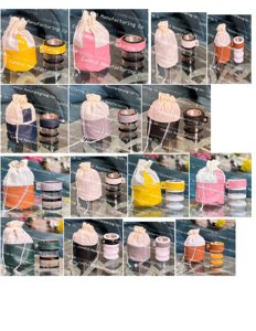 เตาเผาบัคฮูร์อะคริลิคพร้อมช่องเก็บของ ชุดของขวัญ เตาเผาอูดพร้อมช่องเก็บของสองช่อง พร้อมถุง - Product Image 2