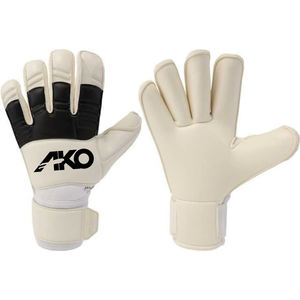 Gants de gardien de but AKO SPORTS en latex allemand, antidérapants, fermeture à lacets, pour enfants et adultes, protection des doigts de qualité supérieure, unisexe - Product Image 1