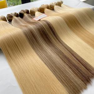 Precio de fábrica al por mayor de alta calidad 100% sin enredos sin derramamiento de extensiones de cabello humano de trama vietnamita - Product Image 3