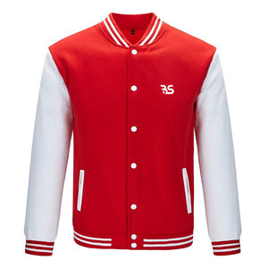 Chaqueta Letterman de Invierno para Hombre con Logotipo Frontal, Prenda Exterior Informal, Ajuste Cómodo, Diseñada para Uso Diario, Viajes, Estilo Urbano Moderno, Servicio OEM - Product Image 1
