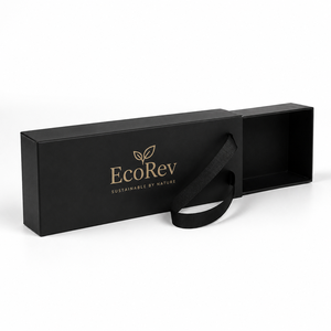 Factory Custom Eco-Friendly Art Paper Rigid Cardboard Sliding Box Sponge Lining Matt Lamination Ribbon <b>Rope</b> Gift Packaging - Product Image 3