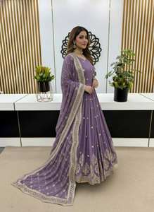 Ramdev Trading – Nouvelle collection élégante de Kurta/Kurti modernes pour femme en Faux Georgette épaisse à imprimé numérique, idéale pour mariage, fête, Diwali, coupe régulière, séchage rapide - Product Image 3