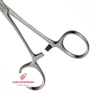 Pinces à tissus Allis, modèle standard, pinces chirurgicales de préhension, acier inoxydable, instrument médical chirurgical - Product Image 3