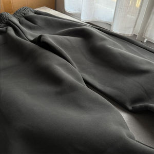 กางเกงวอร์มเอวสูงลำลองผ้าฝ้ายฟลีซไซส์ใหญ่สำหรับผู้ชาย รุ่นปี 2026 กางเกงแทร็คทรงหลวม ผ้าหนา 600 กรัม - Product Image 3