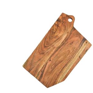 Planche à découper en bois d'acacia naturel unique en gros Planche à découper coupée à la main pour légumes pour la maison, l'hôtel ou le restaurant - Product Image 1