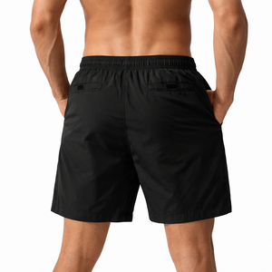 Pantalones Cortos Deportivos de Poliéster de Secado Rápido con Malla Casual y Estampado Personalizado, Logotipo MOE, Cintura Elástica con Cordón, para Hombre, Entrenamiento, Deportes, OEM, Venta al Por Mayor - Product Image 2