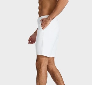 Shorts Chino Homme Taille Haute 2026 – Décontracté d'Été avec Taille Élastique Côtelée, Short de Golf Respirant avec Poches Utilitaires - Product Image 4