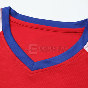 Conjunto de Camisetas de Fútbol al Por Mayor, Ropa Deportiva Ligera, Camiseta de Entrenamiento con Logotipo Personalizado para Hombre - Product Image 3