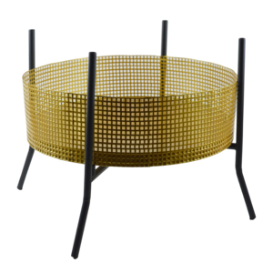 Maceta de Metal Sólido con Acabado Decorativo en Color para Uso en Interiores/Exteriores, Diseño Moderno Ecológico, Capacidad y Peso Personalizables - Product Image 3