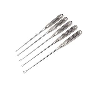 Juego de Instrumentos de Cureta Uterina Manual Recamier de Acero Quirúrgico Inoxidable Caronia Sims - Product Image 1