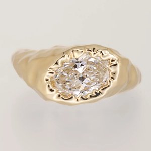 Anillo Elegante de Perlas de Agua Dulce y Moissanita para Mujer, Plata de Ley 925, Engaste de Canal, Diseño de Lujo Hip Hop, Brillante y a la Moda - Product Image 3