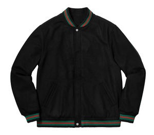 Custom Varsity Jacket Hombres Melton Lana Varsity Chaquetas Venta al por mayor Letterman Chaqueta Para Hombres - Product Image 5