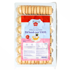 Prix promotionnel pour les tartelettes HALAL personnalisées sous marque privée, vente en gros, desserts de boulangerie, coques de tartelettes aux œufs surgelées et prêtes à cuire YA05 396G Fournisseur - Product Image 1