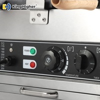 Nouvelle machine à gaufres électrique professionnelle 110V/220V en forme de chaussure avec moules en acier inoxydable et revêtement antiadhésif pour usage commercial