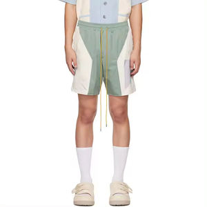 Conjunto corto cortavientos sólido de invierno personalizado para hombre, chándal al por mayor con capucha, ropa de calle y entrenamiento. - Product Image 6