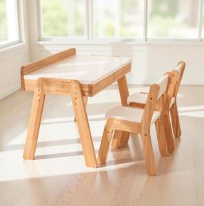 Silla y Escritorio Infantiles de Madera Profesionales para el Aprendizaje y la Práctica de Estudio en el Aula - Product Image 1