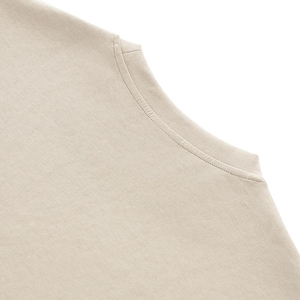 T-shirts personnalisés tendance, t-shirt noir uni, streetwear, t-shirt en coton blanc surdimensionné pour hommes - Product Image 4