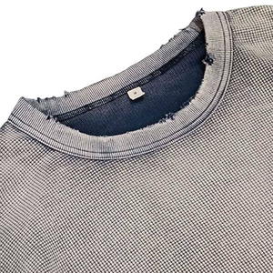 T-shirt vintage surdimensionné et vieilli de qualité supérieure pour la vente en gros aux marchés de détail – Mode urbaine personnalisée - Product Image 4