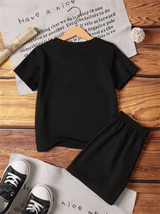 ชุดลำลองผู้ชายระบายอากาศได้ดีสำหรับฤดูร้อนปี 2025 แบบสองชิ้น พร้อมเสื้อยืดพิมพ์ลาย กางเกงขาสั้น และโลโก้แบบกำหนดเอง ซื้อในราคาขายส่งสำหรับฤดูร้อน - Product Image 5