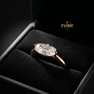925 Sterling <b>Silver</b> Marquise Cut <b>Solitaire</b> Engagement <b>Ring</b> Lab Grown Diamond Promise <b>Ring</b> Minimalist Wedding <b>Ring</b> for Women - Product Image 1