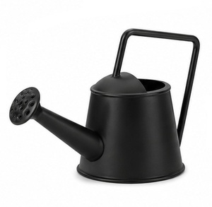 Regadera de Aluminio de Alta Calidad para el Hogar, Color Negro, Duradera, 1.5L, Ecológica, con Recubrimiento en Polvo, Personalizable, para Jardinería - Product Image 1