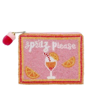 Classic Design Zipper Closure Beaded Embroidered Seed Bead Handmade Digital Printing case Coin Purse Customized Color for Women - Product Image 2