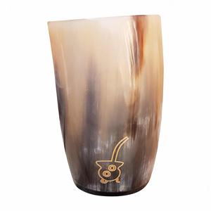 แก้วน้ำทรงสั้นแบบเขาสัตว์ VIKING NATURAL CRAFTS สำหรับโรงแรม ตกแต่งบ้าน และงานปาร์ตี้ - Product Image 2