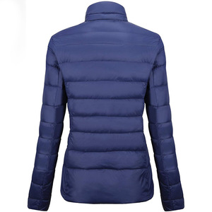 Latest Design Women's Short <b>Puffer</b> <b>Jacket</b> High Quality Custom Winter Woman Zipper Windproof <b>Puffer</b> <b>Jacket</b> - Product Image 2