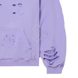 Sudaderas Ligeras de Secado Rápido para Hombre, Estilo Desgastado, Forro Polar Sólido para Invierno, Transpirables, Ecológicas, de Alta Calidad, Hechas con Mezcla de Algodón - Product Image 6