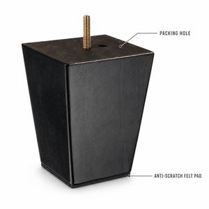 Wood Replacement <b>Feet</b> Wood Furniture Legs for <b>Table</b> Chair Cabinet Home Office Use - Product Image 1