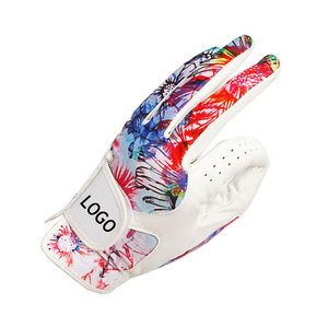 Gants de golf en cuir Cabretta, style 2026, personnalisés, avec paume antidérapante, respirants, doux, avec sangle de poignet réglable, pour hommes et femmes - Product Image 4