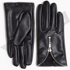 Gants en cuir pour homme d'hiver avec doublure en soie, compatibles avec les écrans tactiles, design décontracté et tendance - SALVA LEATHER - Product Image 2