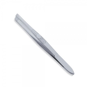 Pinzas de Cejas de Acero Inoxidable con Punta Inclinada, Herramienta de Belleza Manual para el Cuidado Facial de Precisión - Product Image 3