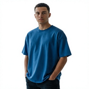 T-shirt homme coupe classique 100 % coton peigné imprimé, tissu épais 180 grammes, manches courtes, épaules tombantes - Product Image 5