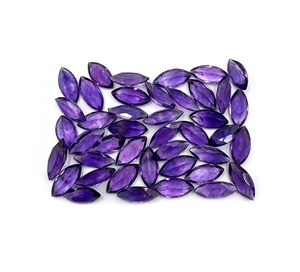 Natural African Amethyst Marquise Cut Shape Loose Gemstone 3-14 MM Sizes, Purple Semi-Precious Stone for Jewelry Making - Product Image 6