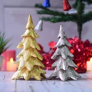 Premium Iron <b>Christmas</b> <b>Tree</b> <b>Table</b> Top Ornament Decorative Seasonal Home Accent - Product Image 1