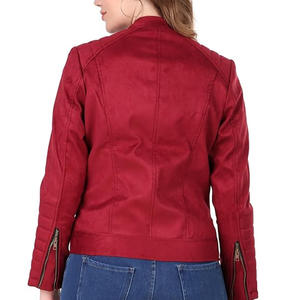 Service OEM Personnalisé : Blousons en Daim pour Femmes – Vente en Gros, Design Tendance et Longueur Standard - Product Image 2