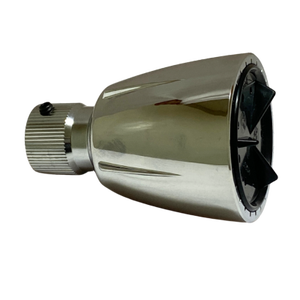 Pomme de douche moderne en finition chromée SHB0008, anti-vandalisme, 2,5 GPM, sans restricteur de débit, pour salle de bain - Product Image 3