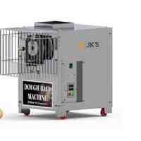Präzisions-Bäckerei-Kugelteilgerät, 2000 Stück pro Stunde, variables Masseportionierungswerkzeug, lebensmittelechtes Metall, automatische Brötchenrollmaschine
