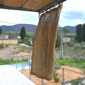 Sliding coconut coir sunshade net curtains <b>for</b> outdoor resorts <b>garden</b> balcony swimming <b>pools</b> - Product Image 5