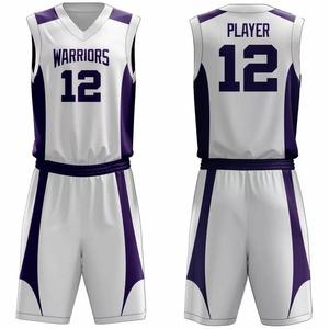 SHAFIQ SPORTS pour Ensemble de Maillots de Basketball CLUB Time Noir Rose Dégradé Col en V Manches Courtes Anti-humidité Respirant 100% - Product Image 2