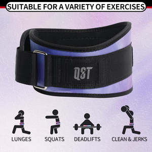 Ceinture de musculation en néoprène avec logo personnalisé, respirante, réglable, antidérapante, pour la musculation, la remise en forme, la salle de sport, forte, pour le dos, taille plus - Product Image 2
