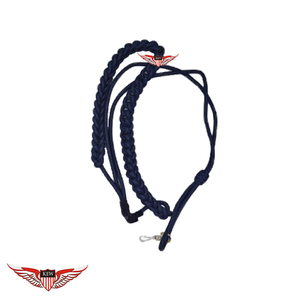 Navy Biue <b>Braided</b> Parade Aiguillette Gold Officers Aiguillette Dress Shoulder <b>Cord</b> - Product Image 1