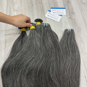 Wholesale 100% Virgin Human Hair <b>Extension</b> High Quality Keratin K-Tip in Natural Wave Style Factory Direct <b>Cheap</b> Price Vietnam - Product Image 3