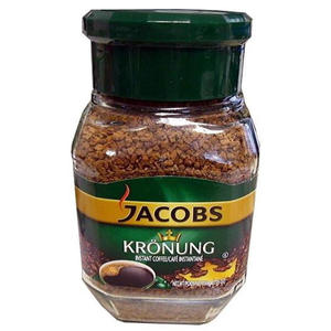Café instantané Jacobs Kronung 200g Qualité supérieure Arôme riche Goût onctueux Marque professionnelle la plus vendue Demande des clients - Product Image 1