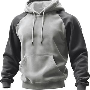 Sudadera con Capucha Personalizada de 400 GSM, con Botones Metálicos, Estilo Oversize, Hombros Caídos, Invierno, 100% Algodón, Resistente al Viento, Ecológica para Hombre - Product Image 2